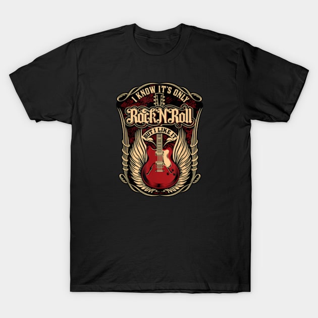 RockNRoll T-Shirt by AnySue